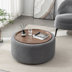 Ebern Designs Pietsch Round Coffee Table with Storage | Wayfair